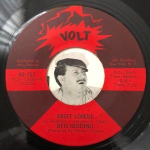 Otis Redding Sittin' On The Dock Of The Bay Vinyl 45 Record '68